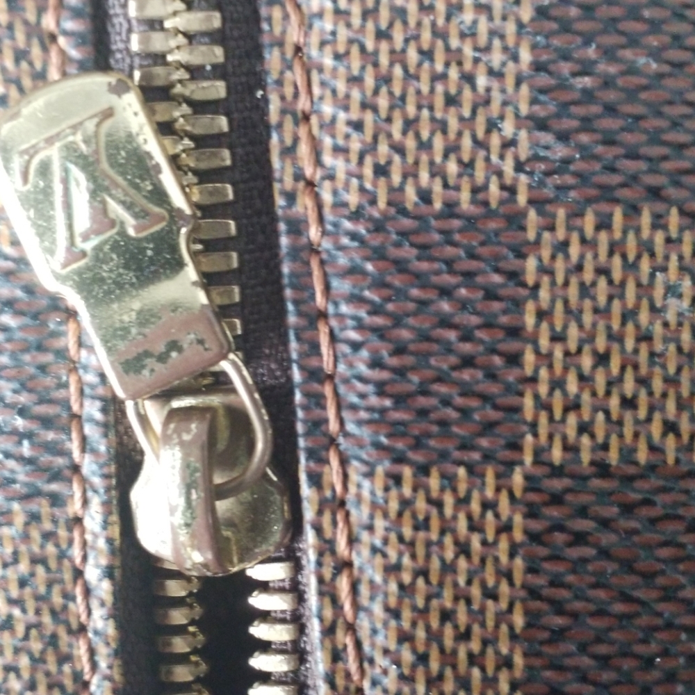 Authentic Damier Bowling Style Bag - Picture 6 of 8